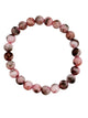 Colored Rhodonite Stone Stretch Bracelet B1979-8MM