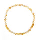 Citrine Quartz  Stone Stretch Bracelet B1981-4MM