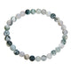 Tree Line Agate Stone Stretch Bracelet B1982-6MM