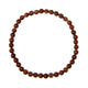Red Sesame Jasper Stretch Bracelets B1994-4MM