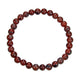 Red Sesame Jasper Stretch Bracelets B1994-6MM