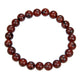 Red Sesame Jasper Stretch Bracelets B1994-8MM