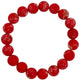 Composed Red Emperor Stretch Bracelet B2057-12MM