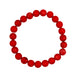 Composed Red Emperor Stretch Bracelet B2057-8MM