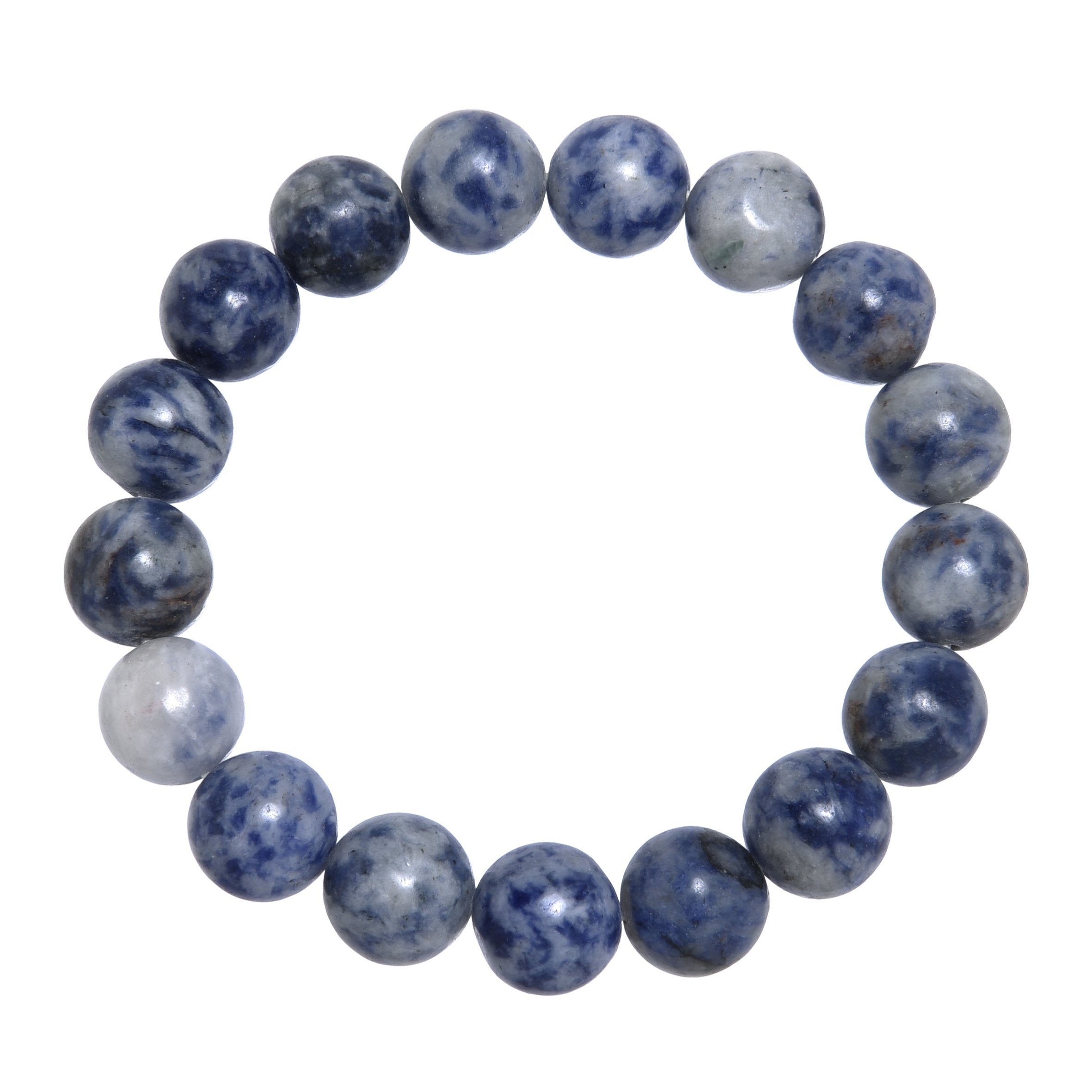 Bluespot Jasper Stone Stretch Bracelets B2058-12MM