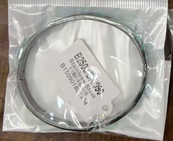 Pulsera de acero inoxidable con números romanos B2500