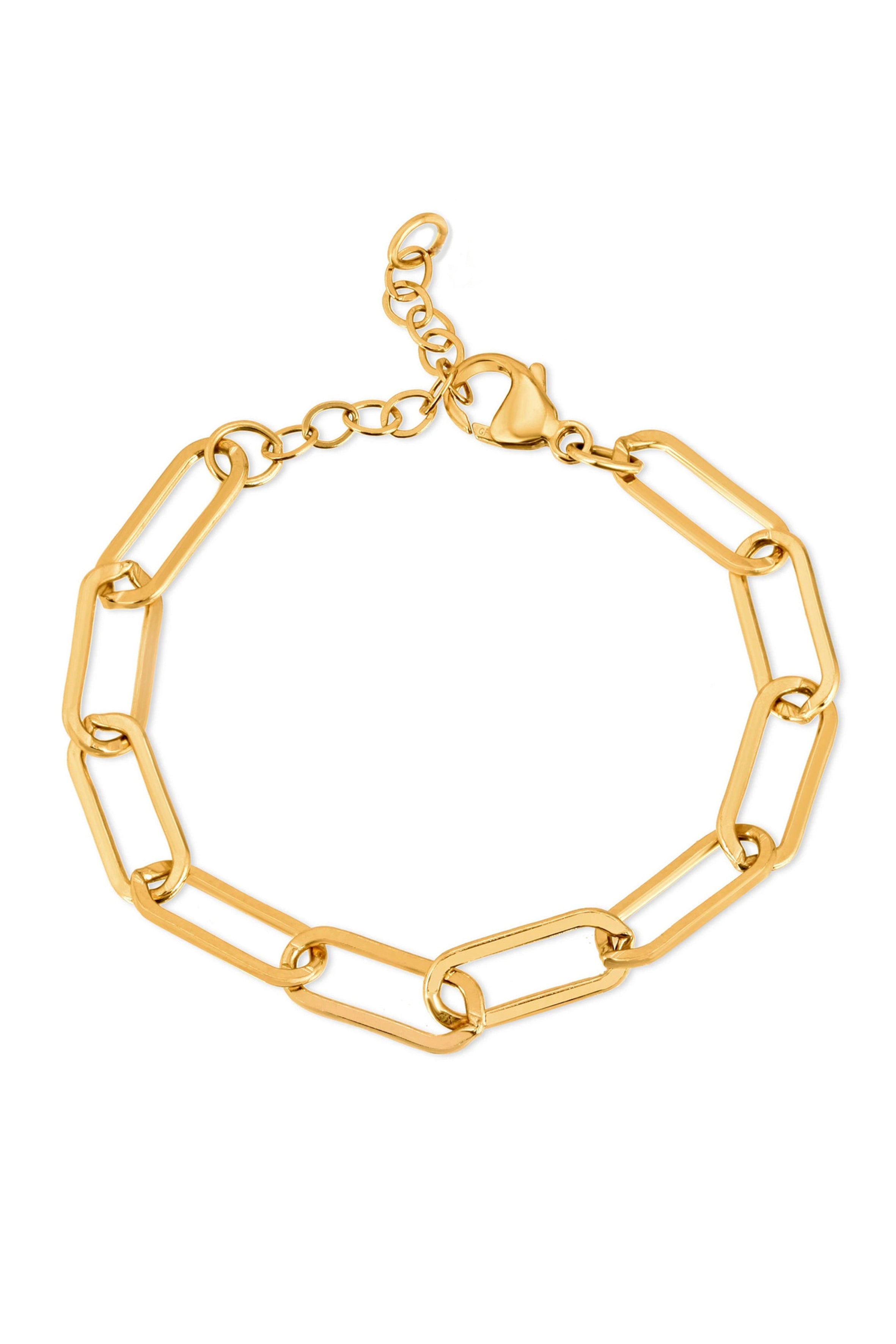 Hoop Chain Alloy Bracelets B2506