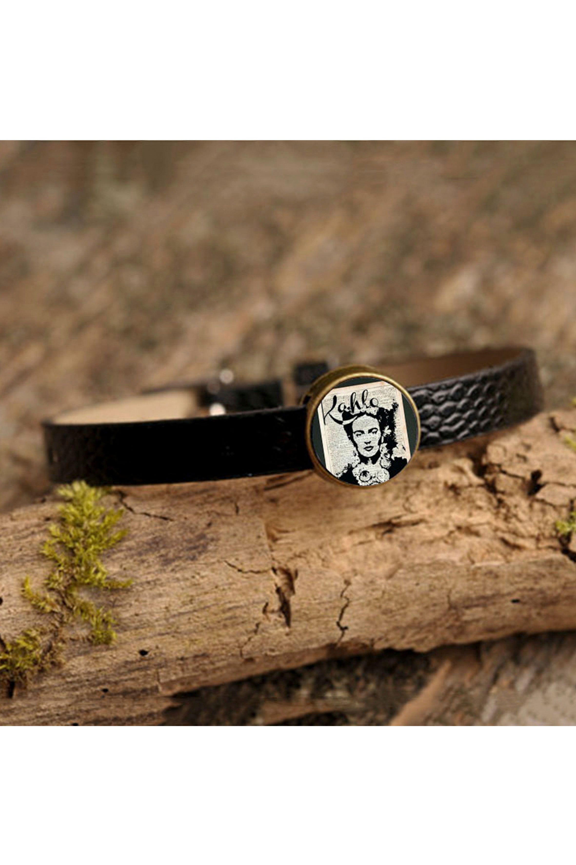 Pulsera de piel Frida B2644
