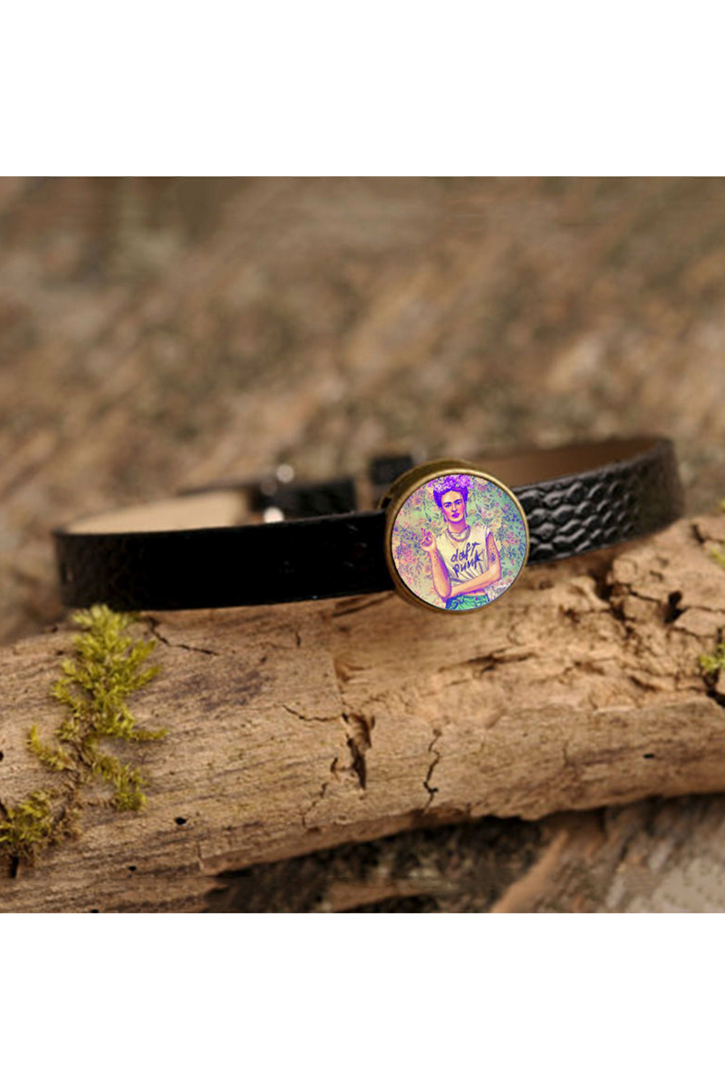 Pulsera de piel Frida B2645