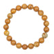 Woodenline Jasper Stone Stretch Men Bracelet B3239-10MM