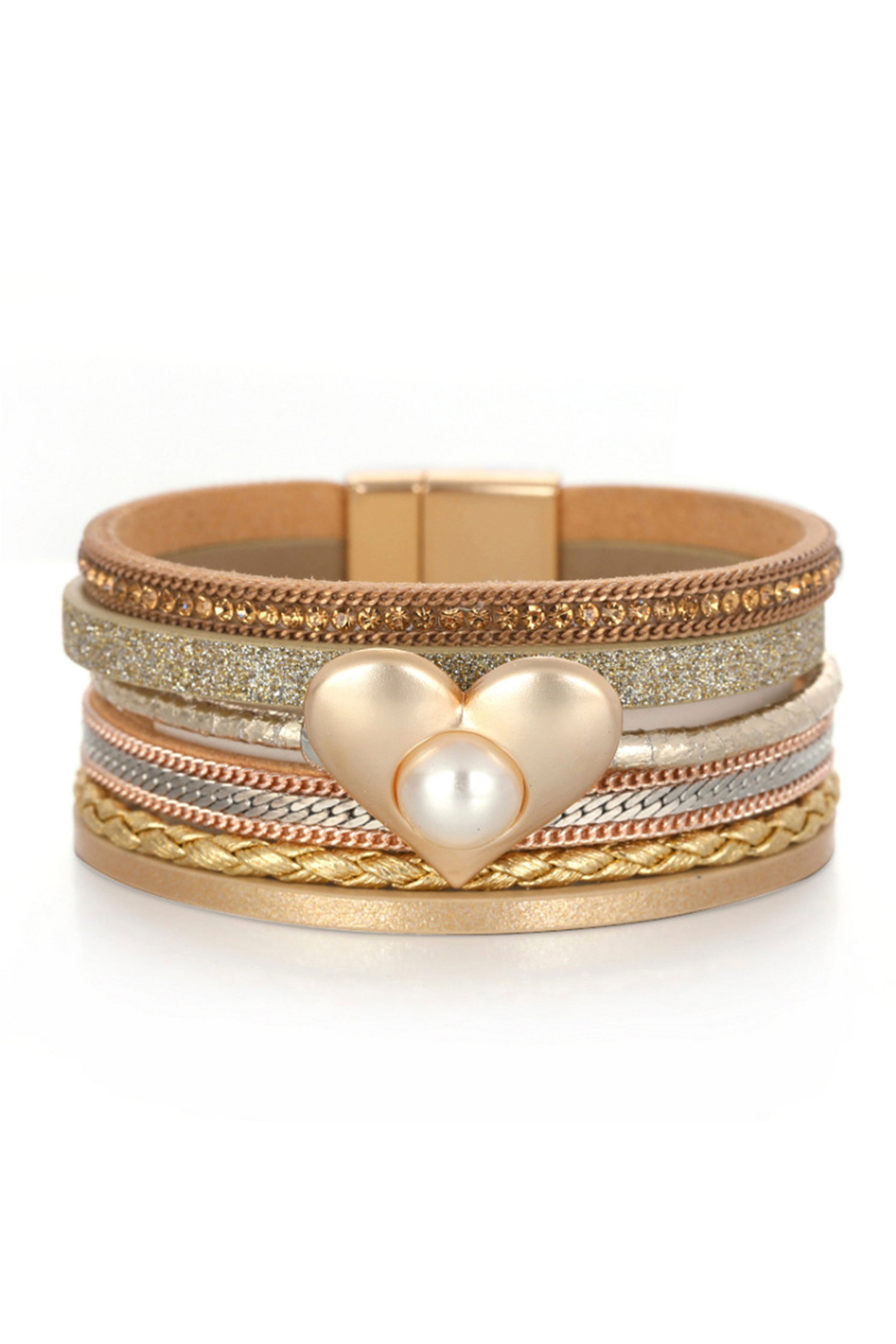 Pulsera magnética de corazón B3344