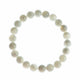 White Moon Stone Stretch Bracelet B3426-8MM