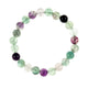 Fluorite Stone Stretch Bracelet B3447-8MM