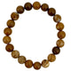 Yellow Agate Stone Stretch Bracelet B3592-10MM