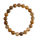 Yellow Agate Stone Stretch Bracelet B3592-8MM