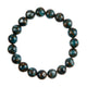 Blue Cloisonne Stone Stretch Bracelet B3599-10MM
