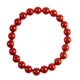 Orange Coral Jade Stretch Bracelet B3606-8MM
