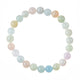 Morganite Stone Stretch Bracelet B3625-8MM