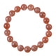 Sunstone Bead Stretch Bracelet B3628-10MM
