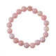 Pink Opal Stone Stretch Bracelet B3713-10MM