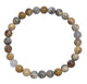Crazy Agate Stone Stretch Bracelet B3714-6MM