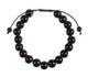 Onyx Braided Shamballa Bracelet B4114-10MM
