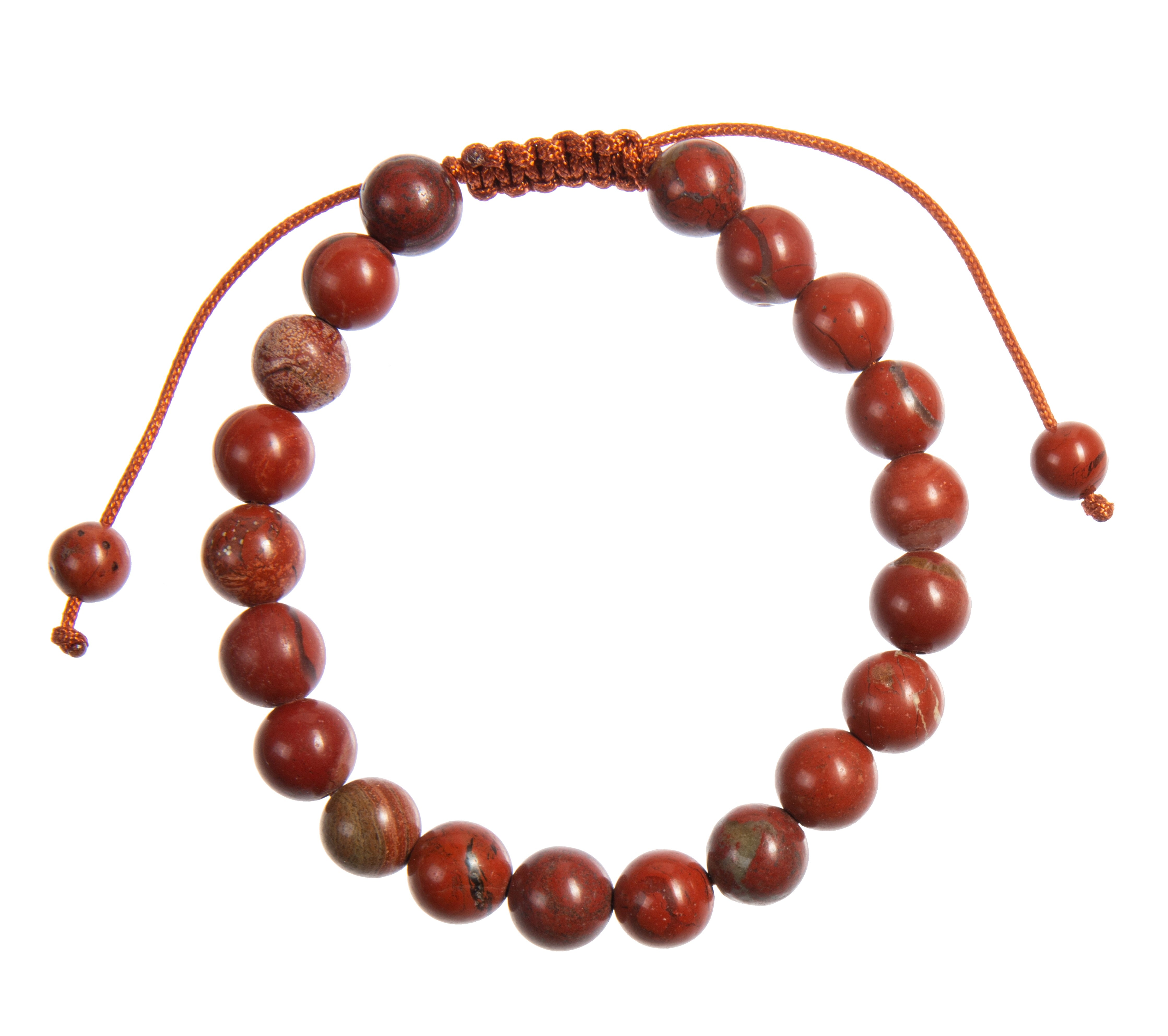 Carnelian Beaded Bracelet B4146-8MM