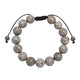Rice Wheat Stone Braided Bracelet B4151-12MM