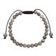 Rice Wheat Stone Braided Bracelet B4151-6MM