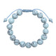 Turquoise Stone Braided Bracelet B4160-10MM