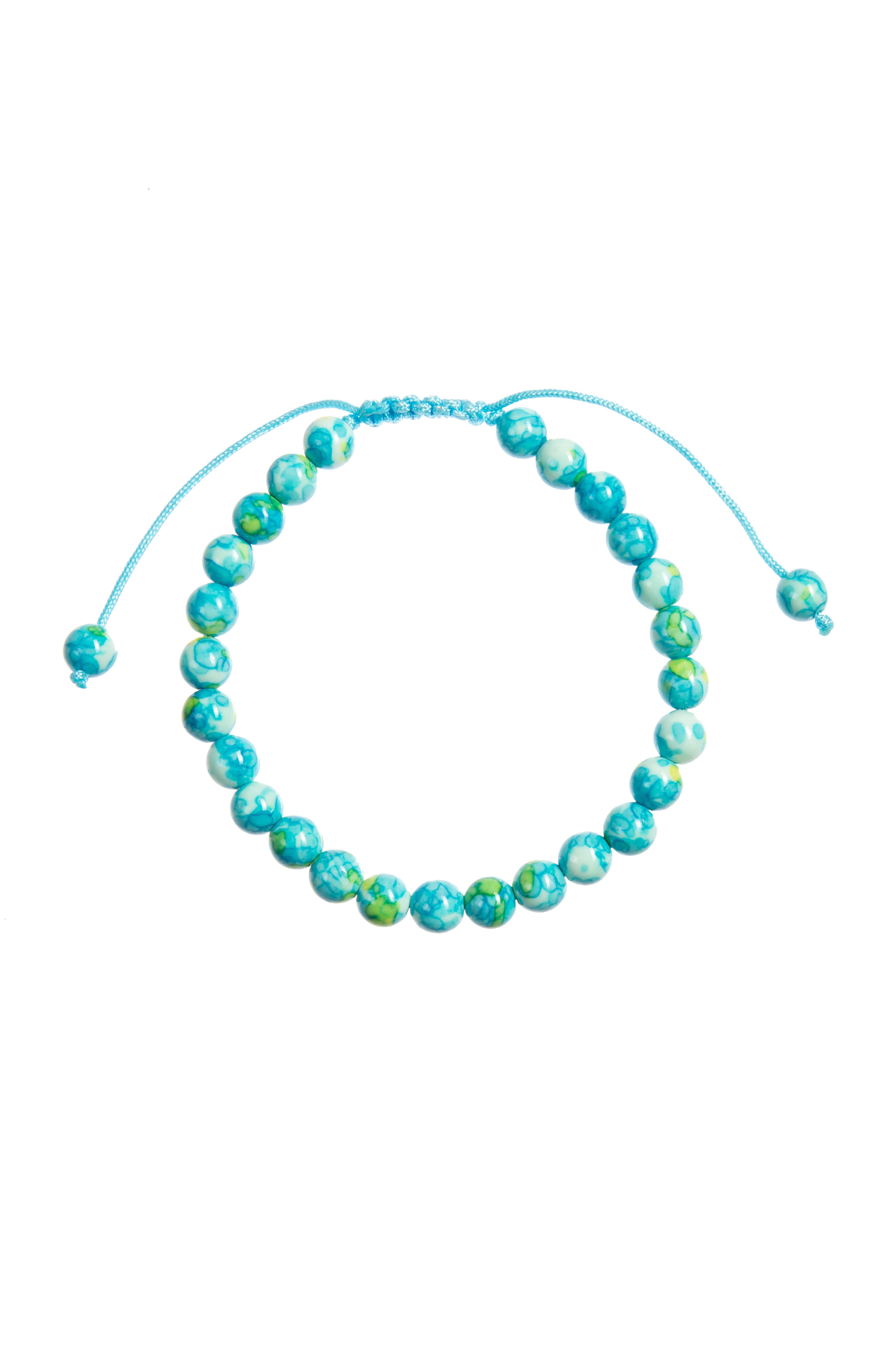 Blue White Rain Color Stone B4167