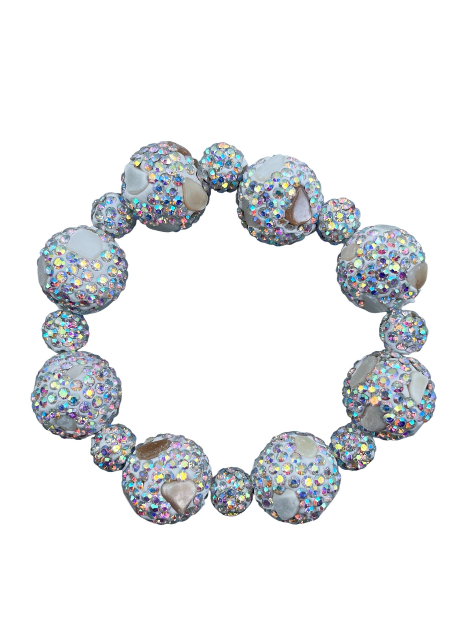 Rhinestone Sphere Bracelet B4257