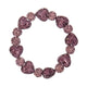 Heart Bead Rhinestone Bracelet B4259