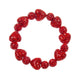 Heart Bead Rhinestone Bracelet B4259