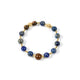 18K Gold Plated Lapis Strech Bracelet B4320