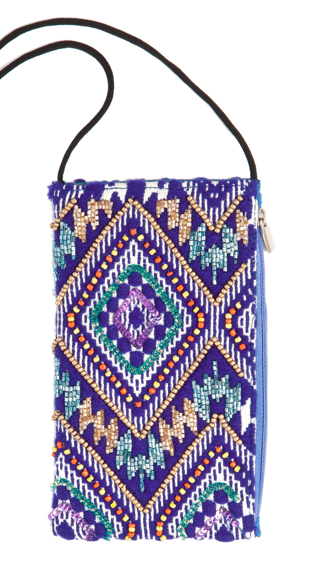 Geometric Shape Beaded Crossbody Bags BI-1141
