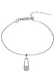 Zircon Lock Pendant Bracelet BP0413