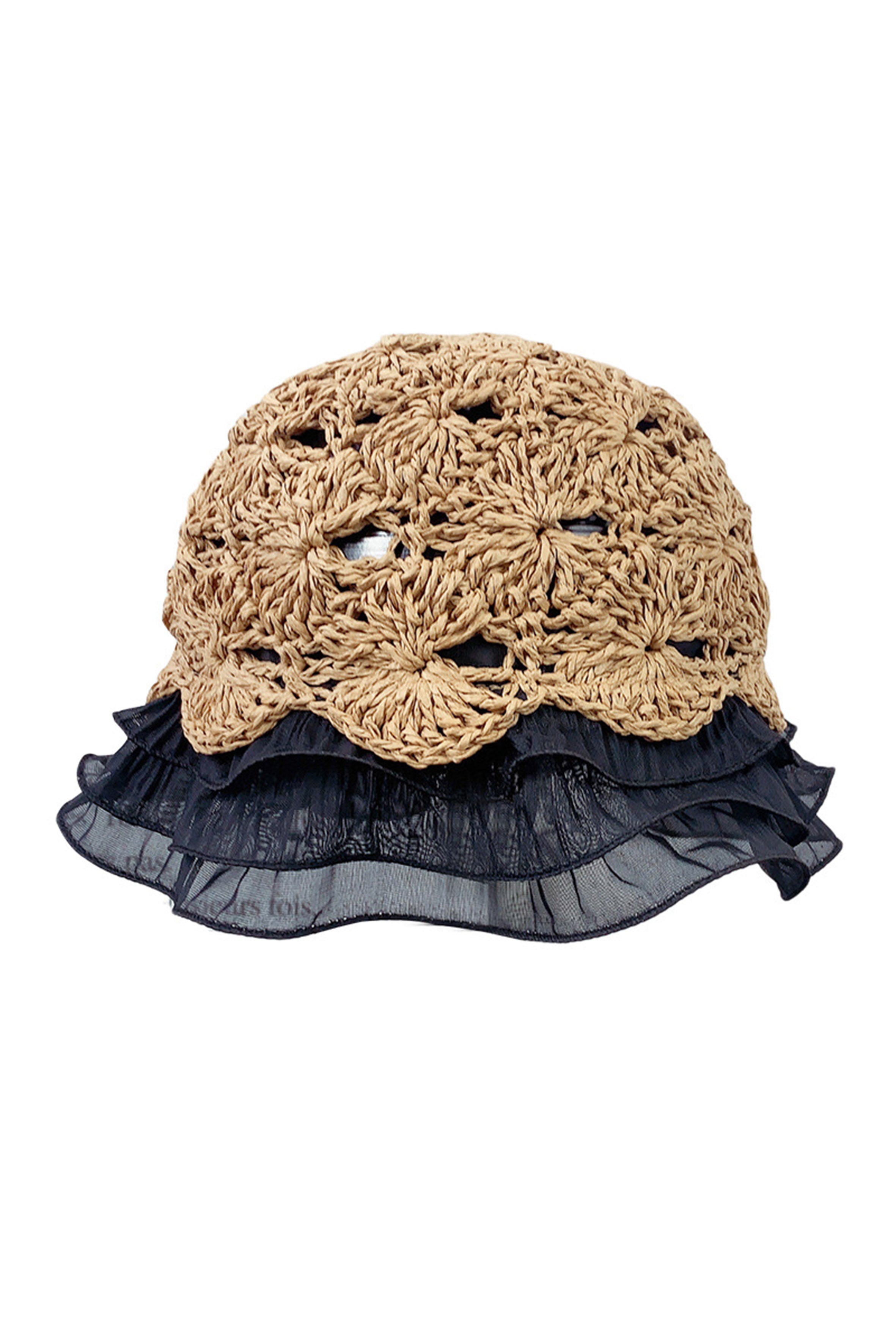 Ruffle Lace Fisherman Hat C0127