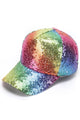 Sequin Baseball Cap C0177
