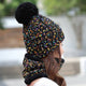 Knitted Beanie Scarf Set C0238