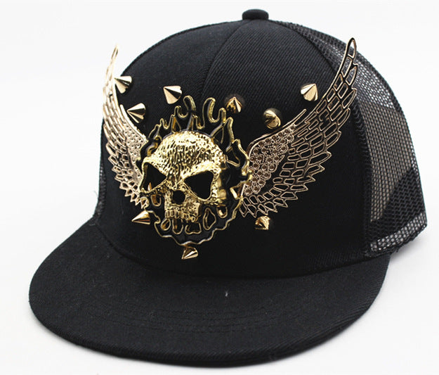 Skull Wings Cap C0291