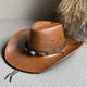 PU Leather Cowboy Cap C0632