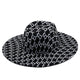 Printed Wool Fedora Hat C0668
