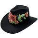 Floral Sequin Woolen Fedoras Hat C0730