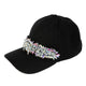 Floral Rhinestone Baseball Cap C0732