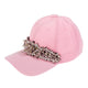 Floral Rhinestone Baseball Cap C0732