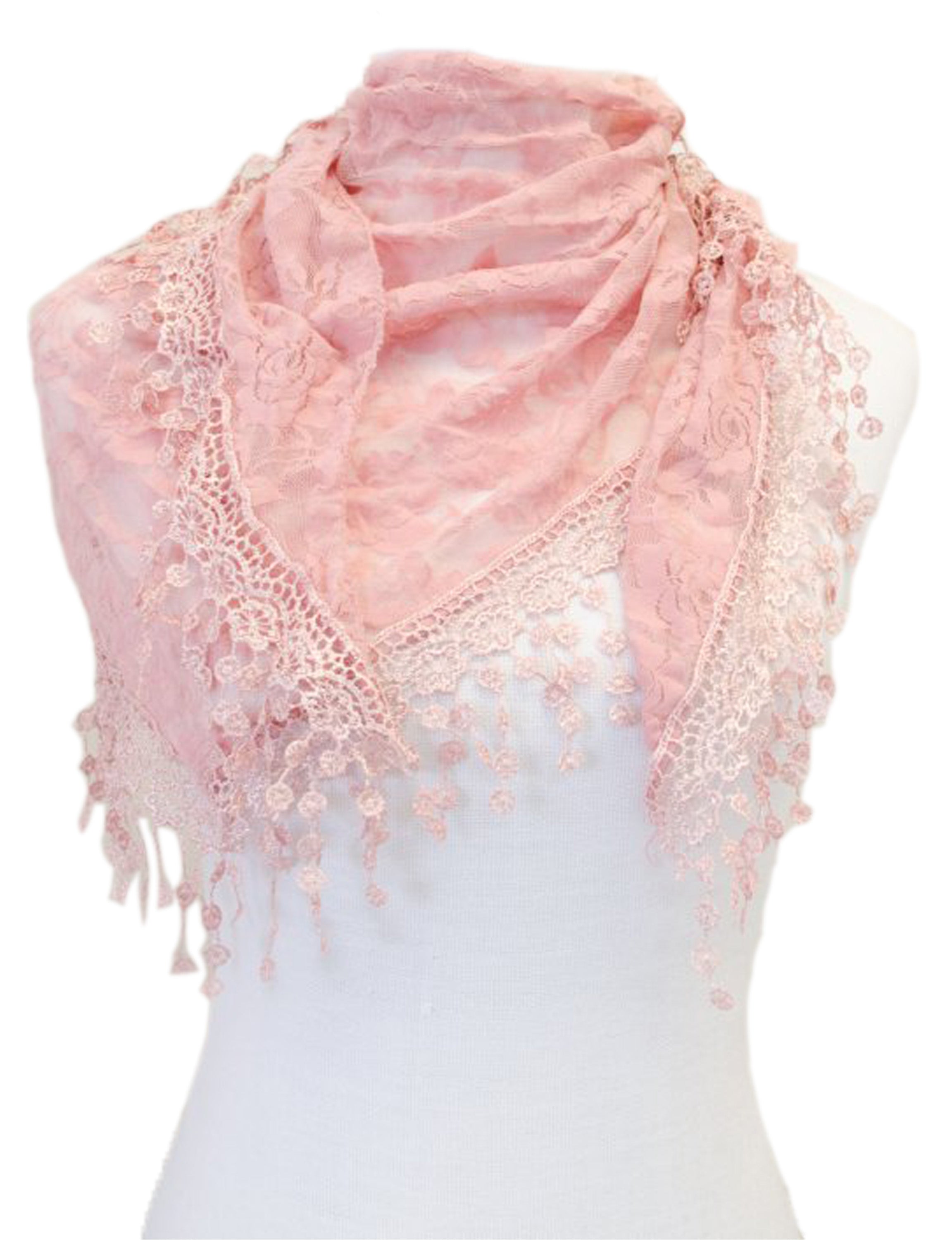 Girls New Fashion Elegant Lace Shawls Scarves CH01