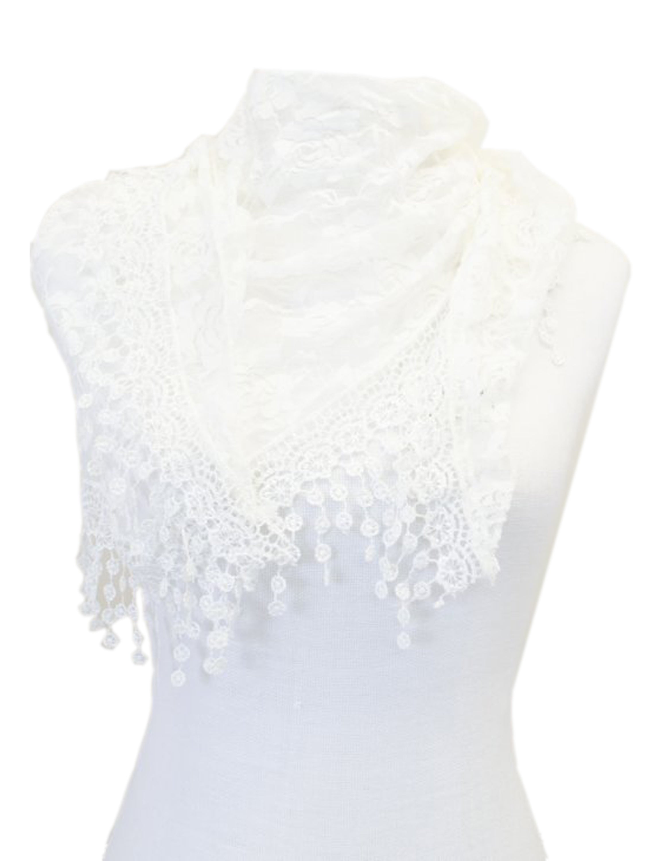 Girls New Fashion Elegant Lace Shawls Scarves CH01