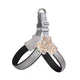Ceramic Rhinestone Y Shaped Pet Harness Chest Strap CR0003 - Gold