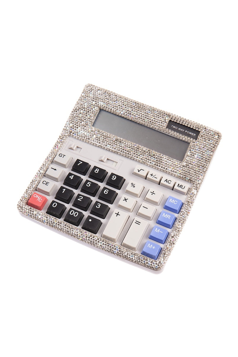 Ceramic Rhinestone Calculator CR0007